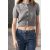Zara Джинсы с высокой посадкой из коллекции zw collection с бусинными деталями , Цвет: Синий, Размер: 34, изображение 3