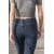 Zara Джинсы с высокой посадкой из коллекции zw collection с бусинными деталями , Цвет: Синий, Размер: 34, изображение 4