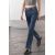 Zara Джинсы с высокой посадкой из коллекции zw collection с бусинными деталями , Цвет: Синий, Размер: 34, изображение 6