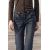 Zara Коллекция zw джинсов bootcut с низкой посадкой , Цвет: Синий, Размер: 38, изображение 2