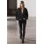Zara Коллекция zw джинсов bootcut средней посадки с контурными бедрами , Цвет: Черный, Размер: 32