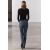 Zara   zw collection bootcut mid-rise contour jeans , Цвет: Синий, Размер: 42, изображение 3