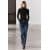 Zara  zw collection bootcut mid-rise contour jeans , Цвет: Синий, Размер: 32