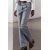 Zara Сохрани  zw коллекция джинсов с отделкой в стиле relaxed fit с прямыми брюками и средним посадкой , Цвет: Синий, Размер: 32