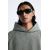 Zara Худи с широким кроем, изготовленное из хлопка с начесом внутри, Цвет: Серый, Размер: S (US S), изображение 6