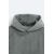Zara Худи с широким кроем, изготовленное из хлопка с начесом внутри, Цвет: Серый, Размер: S (US S), изображение 9