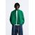 Zara Укороченный свитшот с высоким воротником и длинными рукавами, Цвет: Зеленый, Размер: XL (US XL), изображение 2