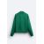 Zara Укороченный свитшот с высоким воротником и длинными рукавами, Цвет: Зеленый, Размер: XL (US XL), изображение 8