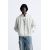 Zara Укороченная толстовка с молнией , Цвет: Серый, Размер: S (US S), изображение 2