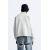 Zara Укороченная толстовка с молнией , Цвет: Серый, Размер: S (US S), изображение 3