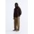 Zara Толстовка с вышитым лозунгом , Цвет: Коричневый, Размер: S (US S), изображение 4