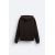 Zara Толстовка с вышитым лозунгом , Цвет: Коричневый, Размер: S (US S), изображение 7