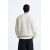 Zara Оверсайз свитшот с круглым вырезом и длинными рукавами, Цвет: Белый, Размер: S (US S), изображение 4