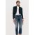 Zara Низко посаженные укороченные джинсы с пятью карманами, Цвет: Синий, Размер: 32, изображение 2