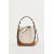 Zara Сумка-ведро из канвы с контрастной строчкой, изображение 5