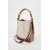 Zara Сумка-ведро из канвы с контрастной строчкой, изображение 6