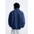 Zara Вышитая свитшот с полоутопом , Цвет: Синий, Размер: S (US S), изображение 3