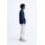 Zara Вышитая свитшот с полоутопом , Цвет: Синий, Размер: S (US S), изображение 4