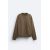 Zara Изношенный свитшот с карманами , Цвет: Коричневый, Размер: L (US L), изображение 6