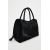 Zara Сумка для боулинга из кожи с волосом, изображение 3