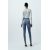 Zara Ультравысокие джинсы-леггинсы с эффектом скрадывания фигуры и контрастрасшивкой , Цвет: Синий, Размер: 44, изображение 5