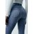 Zara Ультравысокие джинсы-леггинсы с эффектом скрадывания фигуры и контрастрасшивкой , Цвет: Синий, Размер: 44, изображение 6