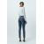 Zara Высокие скинни джинсы с моделирующим эффектом и застежкой на молнию и металлическую пуговицу, Цвет: Синий, Размер: 40, изображение 5