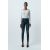 Zara Джинсы с высокой посадкой и сквозной посадкой со структурным эффектом , Цвет: Синий, Размер: 32
