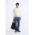 Zara Свитшот бокси-фит с круглым вырезом и длинными рукавами, Цвет: Бежевый, Размер: S (US S)