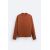 Zara Текстурированный свитшот с сохраненным разделителем , Цвет: Оранжевый, Размер: S (US S), изображение 7
