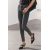 Zara   zw collection '80s skinny high-waist jeans , Цвет: Серый, Размер: 32, изображение 2