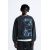 Zara Абстрактная печатная толстовка , Цвет: Черный, Размер: S (US S)