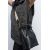 Zara Сумка-ведро с контрастной отстрочкой, Цвет: Черный, Размер: Только один размер, изображение 4