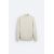 Zara Пуловер с рубчатыми манжетами и круглым вырезом, Цвет: Бежевый, Размер: S (US S), изображение 7