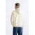 Zara Толстовка с контрастным жаккардовым узором , Цвет: Бежевый, Размер: S (US S), изображение 3