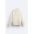 Zara Толстовка с контрастным жаккардовым узором , Цвет: Бежевый, Размер: S (US S), изображение 8