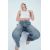 Zara Джинсы high-rise straight-fit trf , Цвет: Синий, Размер: 32, изображение 2
