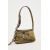 Zara Мини сумка через плечо из замши с пряжками, изображение 4