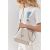 Zara Минималистичная корзинка-сумочка, Цвет: Белый, Размер: Только один размер, изображение 2