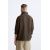 Zara   текстурированный кардиган со букле , Цвет: Коричневый, Размер: M (US M), изображение 3