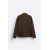 Zara   текстурированный кардиган со букле , Цвет: Коричневый, Размер: M (US M), изображение 7