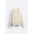 Zara Структурированный вязаный худи , Цвет: Бежевый, Размер: M (US M), изображение 7