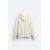 Zara Структурированный вязаный худи , Цвет: Бежевый, Размер: M (US M), изображение 8