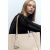 Zara Сумка-тоут с отделениями и застежкой на молнии, Цвет: Бежевый, Размер: Только один размер, изображение 2