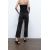 Zara Джинсы с низкой посадкой и пятью карманами, Цвет: Черный, Размер: 38, изображение 3