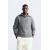 Zara Свитер с высоким воротником на молнии, длинными рукавами и ребристыми манжетами, Цвет: Серый, Размер: L (US L), изображение 2