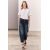 Zara  zw relaxed fit mid-rise джинсы , Цвет: Синий, Размер: 34