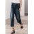 Zara  zw relaxed fit mid-rise джинсы , Цвет: Синий, Размер: 34, изображение 4