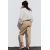 Zara Брюки chino с плетеным ремнем , Цвет: Коричневый, Размер: 34, изображение 4