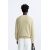 Zara Свитер из смеси хлопка и льна, Цвет: Бежевый, Размер: M (US M), изображение 3